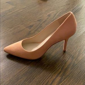 Pink Suede Cole Haan Pumps